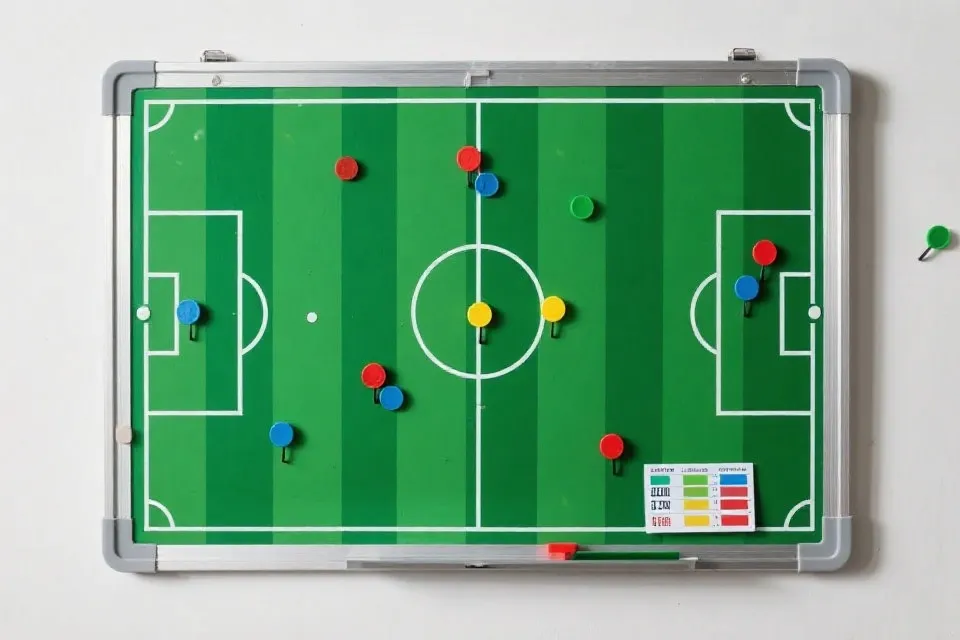 球队战术档案结构示意图占位图