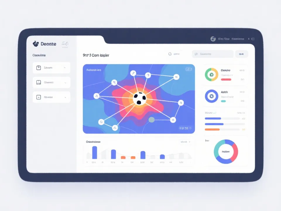 战术与数据可视化示意图